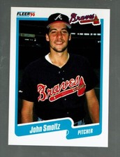1990  Fleer Canadian    John Smoltz.    #595