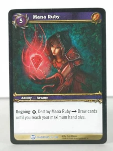 Mana Ruby - Blood of Gladiators - 36/208 - Wow TCG - Rare - F - Picture 1 of 5