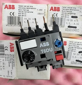 GJZ1021101R0013 ABB T6DU Schütz Motor Starter Relais Steuerung Elektro 8,0 Amp - Bild 1 von 6
