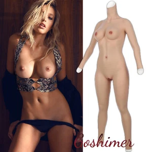 Traje de cuerpo completo de silicona para traje de cuerpo femenino talla grande relleno de silicona - Imagen 1 de 21