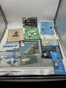 Lote Catálogo Anuncio Barco Náutico Años 80 De Colección Relojes Buzos Chronosport Aristo ¡LEER!! - Imagen 1 de 19