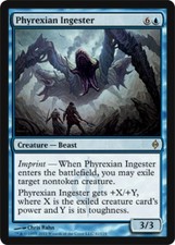 New Phyrexia ~ PHYREXIAN INGESTER rare Magic the Gathering card