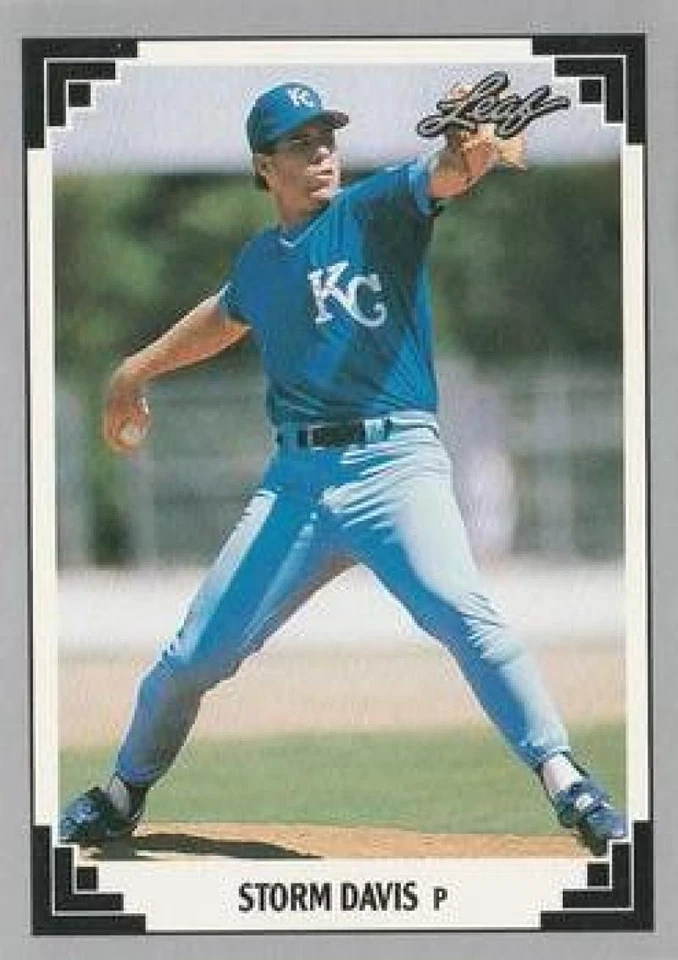 1991 Leaf #161 Storm Davis NM-MT Royals - Image 1 of 1