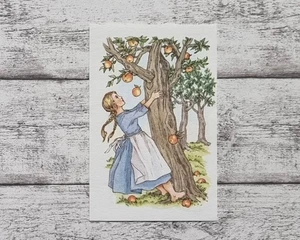 Frau Holle Grimm Apfelbaum Märchenwelt Bild 4 Kölln 1980/90er Werbung Reklame - Picture 1 of 2