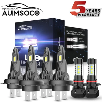 Combo faros LED bombillas antiniebla haz alto bajo para BMW 325Ci 2,5L 2001-2006 Foto 1 de 4