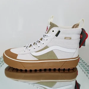 NUOVO VANS SK8-Hi MTE-2 Primaloft Scamosciato "Cream Gum" - Uomo 7 Donna 8,5 - 507698 - Foto 1 di 12