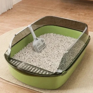 Katzentoilette Automatisch Selbstreinigend Anti-Spritzer Halbgeschlossen Katzentoilette - Bild 1 von 9