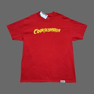 Cookies Cookiesmania SS Tee Red Yellow NWT Mens XL CM233TSP58 - Picture 1 of 6