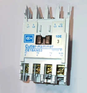 CUTLER HAMMER CE15ANS3 Contactor, 120v Coil - Picture 1 of 2