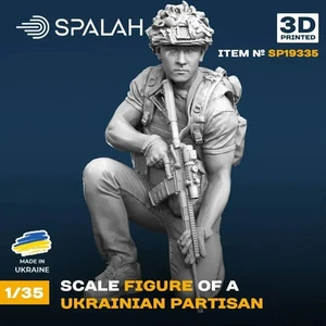 1:35 Figure Ukraininan partisan Scale Figure Spalah SP19335 - Picture 1 of 3