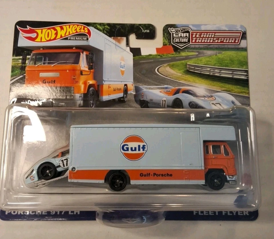 Hot Wheels Porsche 917 1:64 Car - Blue