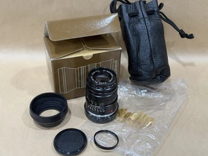 Obiettivo Minolta M-ROKKOR 90mm f/4 attacco Leica M prodotto da Leitz Germania + scatola originale - Foto 1 di 10