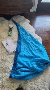 Kinder Pod Schaukelsitz | Blau Hängestuhl für drinnen & draußen - Bild 1 von 4