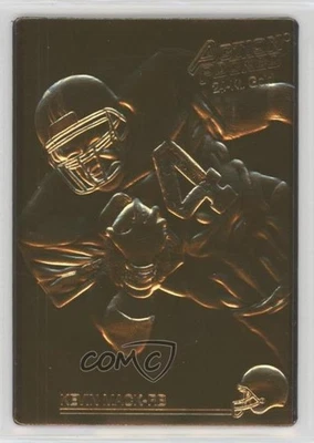 1992 Action Packed 24-Kt Gold Mint /500 Kevin Mack #41 - Image 1 of 2