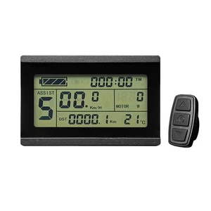 Electric Bicycle LCD Display Instrument Panel for KT Controller 24V 48V - Picture 1 of 8