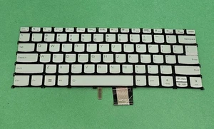 Teclado retroiluminado Lenovo Slim 7 14IAP7 genuino para computadora portátil plateado EE. UU. SN21F38072 - Imagen 1 de 3