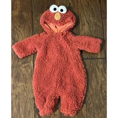 POTTERY BARN KIDS Baby Elmo Costume 0-6 Mos. Sesame St. Street OPEN BOX *NO TAGS - Image 1 of 4