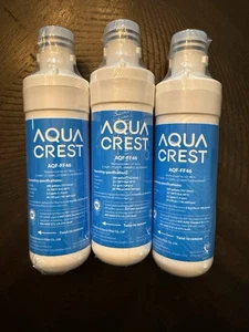 3 Pack Aqua Crest AQF-FF46 Refrigerator Water Filter New Sealed . - Picture 1 of 3