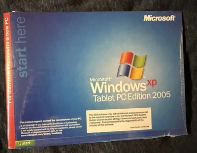 Microsoft Original Windows XP Tablet PC EDITION 2005, DISC ONLY - NEW SEALED - Image 1 of 2