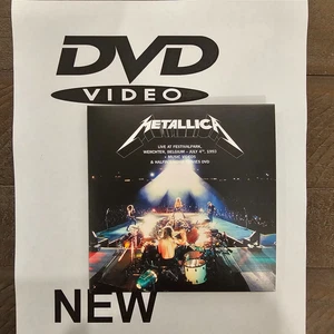 [2 DVD] METALLICA - Live at Festival Park Belgium 1993 + MORE [NEW *SEE NOTES] - Picture 1 of 5