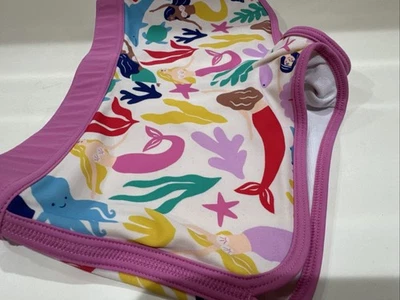 NUEVO Mini Boden Niña Talla 6-7 Sirena Pantalones Cortos de Natación Foto 1 de 3
