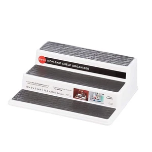 Copco Non-Skid 3-Tier Spice Pantry Kitchen Cabinet Organizer, 10-Inch, - Picture 1 of 8