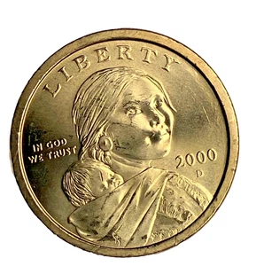 2000 D Sacagawea $1 error coin - Picture 1 of 5
