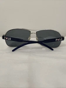 Ralph Lauren Sonnenbrille Gestell PH3053 silber mit dunkelblauen Armen RAR!! - Bild 1 von 12