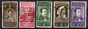 Italy 387 - 391 used FREE SHIPPING!! - Picture 1 of 1