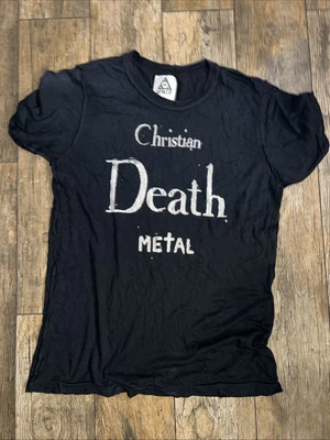 Camisa UNIF Christian Death Matal Talla Grande Pequeña  Foto 1 de 4