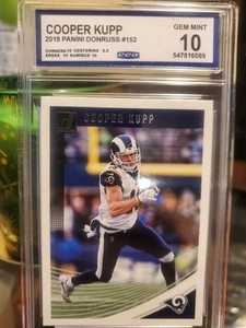 Cooper Kupp 2018 Donruss #152 CCG 10 - Picture 1 of 3