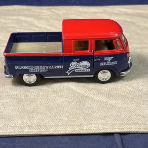 1963 Volkswagen Bus Double Cab Pickup (Delivery Services) 5396D 1:34 Scale - Picture 1 of 12