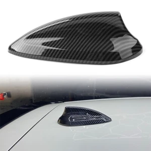 Carbon Fiber Black Shark Fin Antenna Cover For BMW F21 F26 F46 F39 F86 F15 F16 - Picture 1 of 10