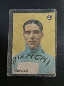 FIGURINA ANTEGUERRA BALILLA 1935 CICLISMO nNUVOLARI n 94 - Foto 1 di 2
