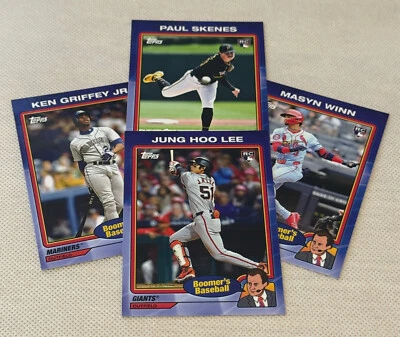 Béisbol Topps x Chris Berman Boomers 2024 completa tu conjunto que elijas 1-100 PEP Foto 1 de 2