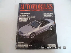AUTOMOBILES CLASSIQUES N°116 09/2001 MERCEDES BENZ SL 500 LEXUS SC 430     K32 - Imagen 1 de 1
