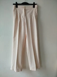 RIANI Hose Marlenehose Gr 36 Bügelfalte lang gerade weites Bein rosa hoher NP! - Bild 1 von 7