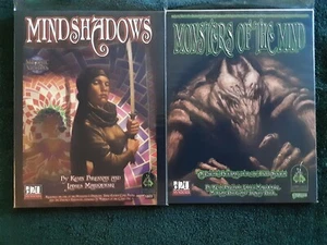 Green Ronin: Mindshadows / Monsters of the Mind - Psionics NM Condition D&D d20 - Picture 1 of 1