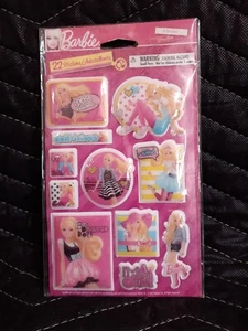 Stickety-Doo-Da Barbie Puff Stickers, Unopened, 22 Pcs - Picture 1 of 2