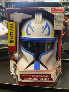 Star Wars The Clone Wars 2008 Captain Rex Electronic Command Helmet by Hasbro JC - Picture 1 of 6