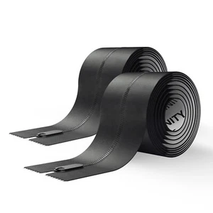 Peel and Stick Zipper, 7 ft. x 3 in. Heavy Duty Dust Barrier, Dual Sided, 2-Pack - Picture 1 of 6