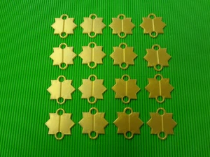 1000 - 2000 Schießsterne Kunststoff in gold Kunststoffsterne Kirmes Schießstand - Bild 1 von 2