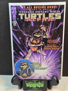 TEENAGE MUTANT NINJA TURTLES: ALPHA IDW COMIC NM 2024 - PRELUDE TO TMNT #1 CVR A - Picture 1 of 5