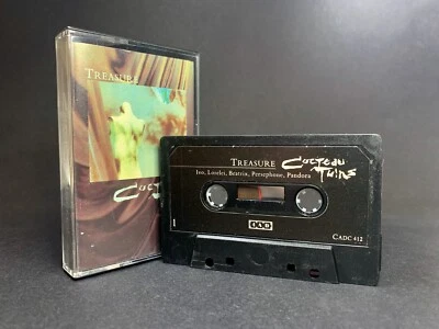 Cocteau Twins TREASURE Cassette CADC412 **UK 1ST ISSUE 1984** SCARCE/PAPER LABEL - Image 1 of 4