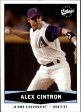 2004 Upper Deck Vintage Arizona Diamondbacks Baseball Card #15 Alex Cintron