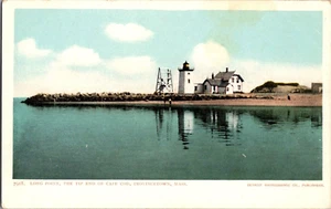 Cartolina Long Point Provincetown Massachusetts Detroit pubblicazione non spedita - Foto 1 di 2