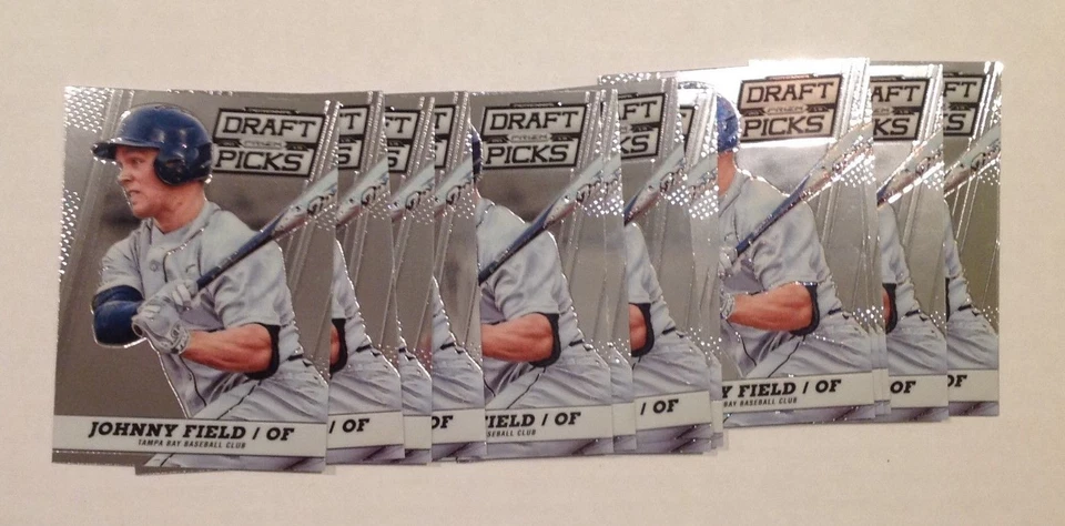 JOHNNY FIELD #87 Rays RC - 15 Count Lot 2013 Panini Prizm Perennial Draft Picks - Image 1 of 1