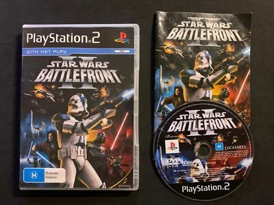 Star Wars Battlefront II - Sony PS2 PAL *Complete* with Manual - Image 1 of 4
