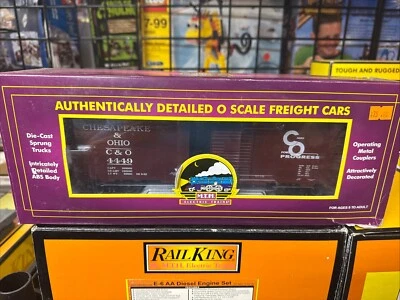 20-90263  40’ C&O Box Car Chesapeake & Ohio #4449 Mth - Image 1 of 4