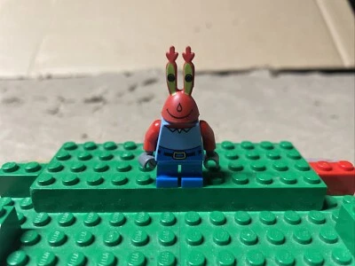 LEGO SpongeBob SquarePants Minifigure Mr. Krabs bob005 From 3825  - Image 1 of 4